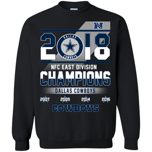 Dallas Cowboys 2018 NFC East Division Champions shirt Sweatshirt