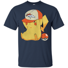Load image into Gallery viewer, Denver Broncos Pikachu Pokemon t shirt t shirt
