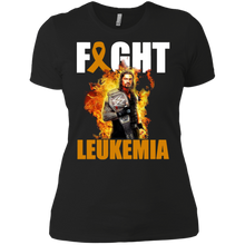 Load image into Gallery viewer, Roman Reigns Fight leukemia Awareness shirt Ladies' Boyfriend