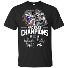Load image into Gallery viewer, Dallas Cowboys Champions NFC East Division 2018 Football shirt t shirt