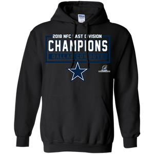 Dallas Cowboys Champions NFC East Division 2018 shirt Hoodie