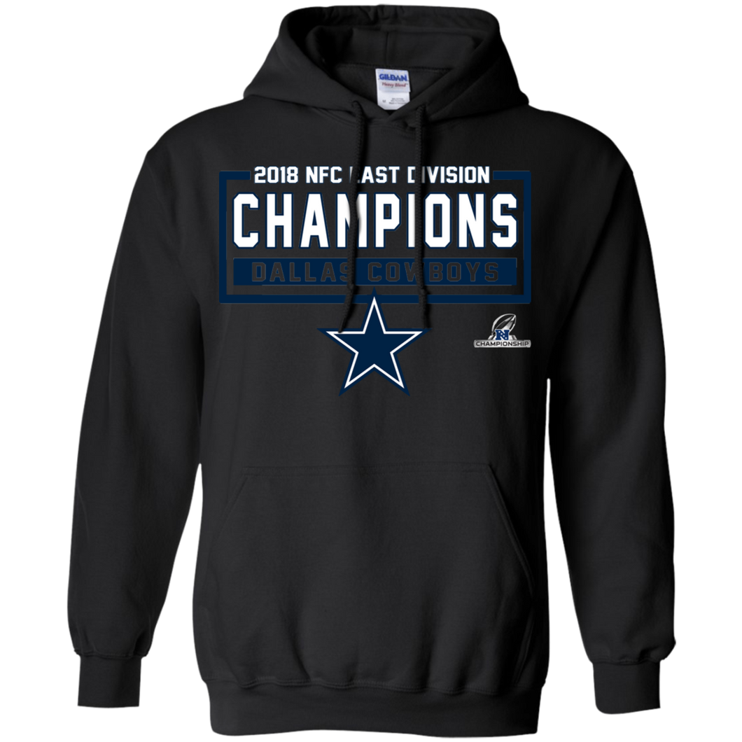 Dallas Cowboys Champions NFC East Division 2018 shirt Hoodie