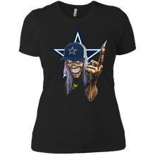Load image into Gallery viewer, Dallas Cowboys Iron Maiden Football shirt Ladies' Boyfriend