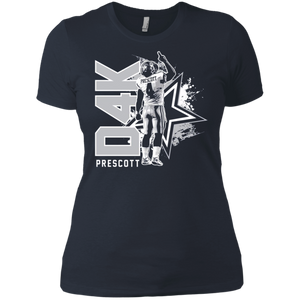 Dak Prescott 4 Dallas Cowboys t shirt Ladies' Boyfriend