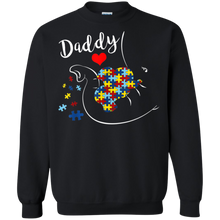 Load image into Gallery viewer, Daddy Elephant Autism Awareness Daddy Autism Sweatshirt
