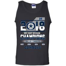 Load image into Gallery viewer, Dallas Cowboys 2018 NFC East Division Champions shirt Tank Top