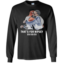 Load image into Gallery viewer, Russell Westbrook That's for Nipsey 202020 shirt Long Sleeve