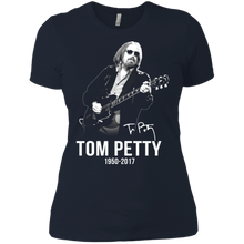Load image into Gallery viewer, RIP Tom Petty t shirt Ladies' Boyfriend