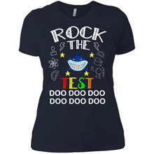 Load image into Gallery viewer, Rock The Test Funny School Professor Teacher Ladies' Boyfriend t Shirt
