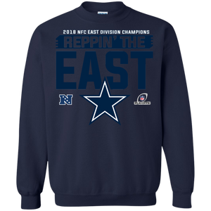 Dallas Cowboys Champions  2018 NFC East - Reppin the East shirt Sweatshirt