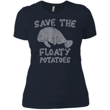 Load image into Gallery viewer, Save the Floaty Potatoes shirt Ladies' Boyfriend