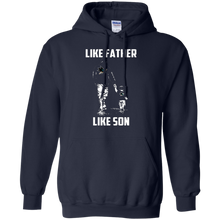 Load image into Gallery viewer, San Jose Sharks Like Father Like Son t shirt Hoodie