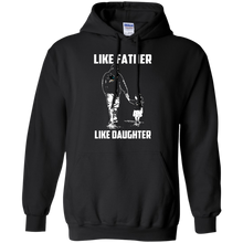 Load image into Gallery viewer, San Jose Sharks Father Like Daughter t shirt Hoodie