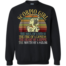 Load image into Gallery viewer, Scorpio Girl Zodiac Shirt October November Sweatshirt