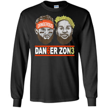 Load image into Gallery viewer, Danger Zone Odell Beckham Baker Mayfield Cleveland Browns Football Long Sleeve