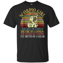 Load image into Gallery viewer, Scorpio Girl Zodiac Shirt October November t shirt
