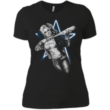 Load image into Gallery viewer, Dallas Cowboys Harley Quinn t shirt Ladies' Boyfriend