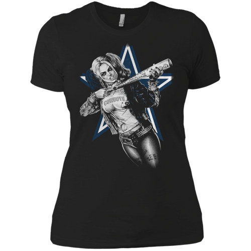 Dallas Cowboys Harley Quinn t shirt Ladies' Boyfriend