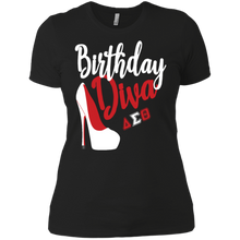 Load image into Gallery viewer, Delta 1913 Sigma Diva Theta Shirt Delta Ladies' Boyfriend