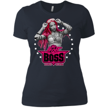Load image into Gallery viewer, Sasha Banks Pink Hair Ladies' Boyfriend