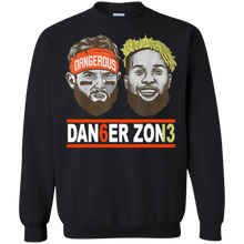 Load image into Gallery viewer, Danger 6 Zone 13 Funny Football Dangerous Sweatshirt
