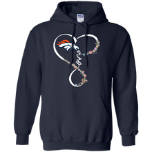 Load image into Gallery viewer, Denver Broncos Love shirt Hoodie
