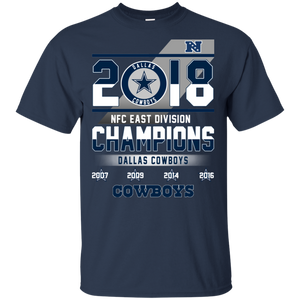 Dallas Cowboys 2018 NFC East Division Champions shirt t shirt