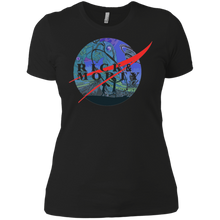 Load image into Gallery viewer, Rick and Morty NASA funny t shirt Ladies' Boyfriend