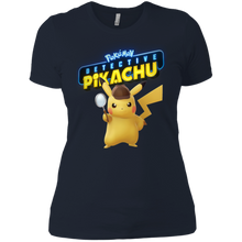 Load image into Gallery viewer, Detective Pikachu funny shirt Ladies' Boyfriend