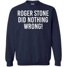 Load image into Gallery viewer, Roger stone did nothing wrong shirt Sweatshirt