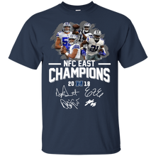 Load image into Gallery viewer, Dallas Cowboys Champions NFC East Division 2018 Football shirt t shirt
