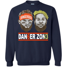 Load image into Gallery viewer, Danger 6 Zone 13 Funny Football Dangerous Sweatshirt