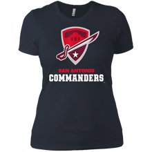 Load image into Gallery viewer, San Antonio Commanders funny shirt Ladies' Boyfriend