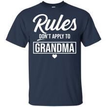 Load image into Gallery viewer, Rules Don’t Apply to Grandma shirt t shirt