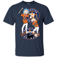 Load image into Gallery viewer, Rick and Morty Houston Astros MLB shirt t shirt