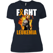 Load image into Gallery viewer, Roman Reigns Fight leukemia Awareness shirt Ladies' Boyfriend