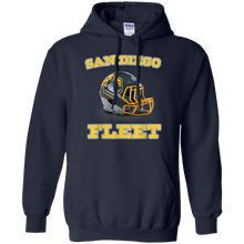 Load image into Gallery viewer, San Diego Football Fleet Shirt Hoodie