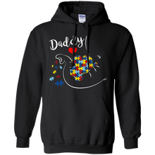 Load image into Gallery viewer, Daddy Elephant Autism Awareness Daddy Autism Hoodie