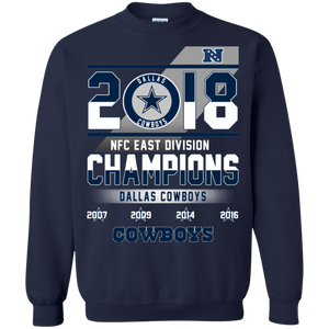 Dallas Cowboys 2018 NFC East Division Champions shirt Sweatshirt