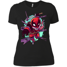 Load image into Gallery viewer, Deadpool and Venom Funny Shirt Ladies' Boyfriend