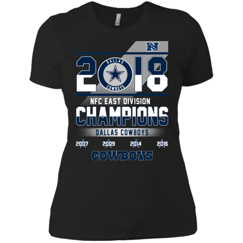 Dallas Cowboys 2018 NFC East Division Champions shirt Ladies' Boyfriend