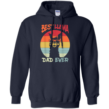 Load image into Gallery viewer, Retro Vintage Best Llama Dad Ever Father's Day Gift Hoodie
