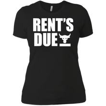 Load image into Gallery viewer, Rents Due shirt Ladies' Boyfriend