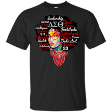 Load image into Gallery viewer, Delta DST Sorority Natural Hair Diva Sigma Theta Paraphernal t shirt