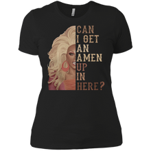 Load image into Gallery viewer, RuPaul Andre Charles Can I Get An Amen Up In Here shirt Ladies' Boyfriend