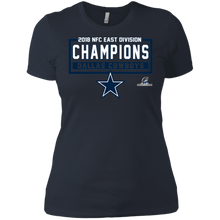 Load image into Gallery viewer, Dallas Cowboys Champions NFC East Division 2018 shirt Ladies' Boyfriend