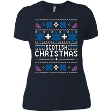 Load image into Gallery viewer, Scotland Christmas Shirt Proud Scotish Xmas Ladies' Boyfriend