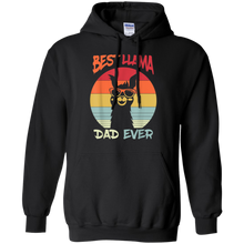 Load image into Gallery viewer, Retro Vintage Best Llama Dad Ever Father's Day Gift Hoodie