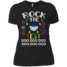 Load image into Gallery viewer, Rock The Test Funny School Professor Teacher Ladies' Boyfriend t Shirt