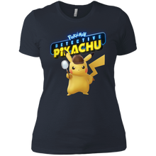 Load image into Gallery viewer, Detective Pikachu funny shirt Ladies' Boyfriend